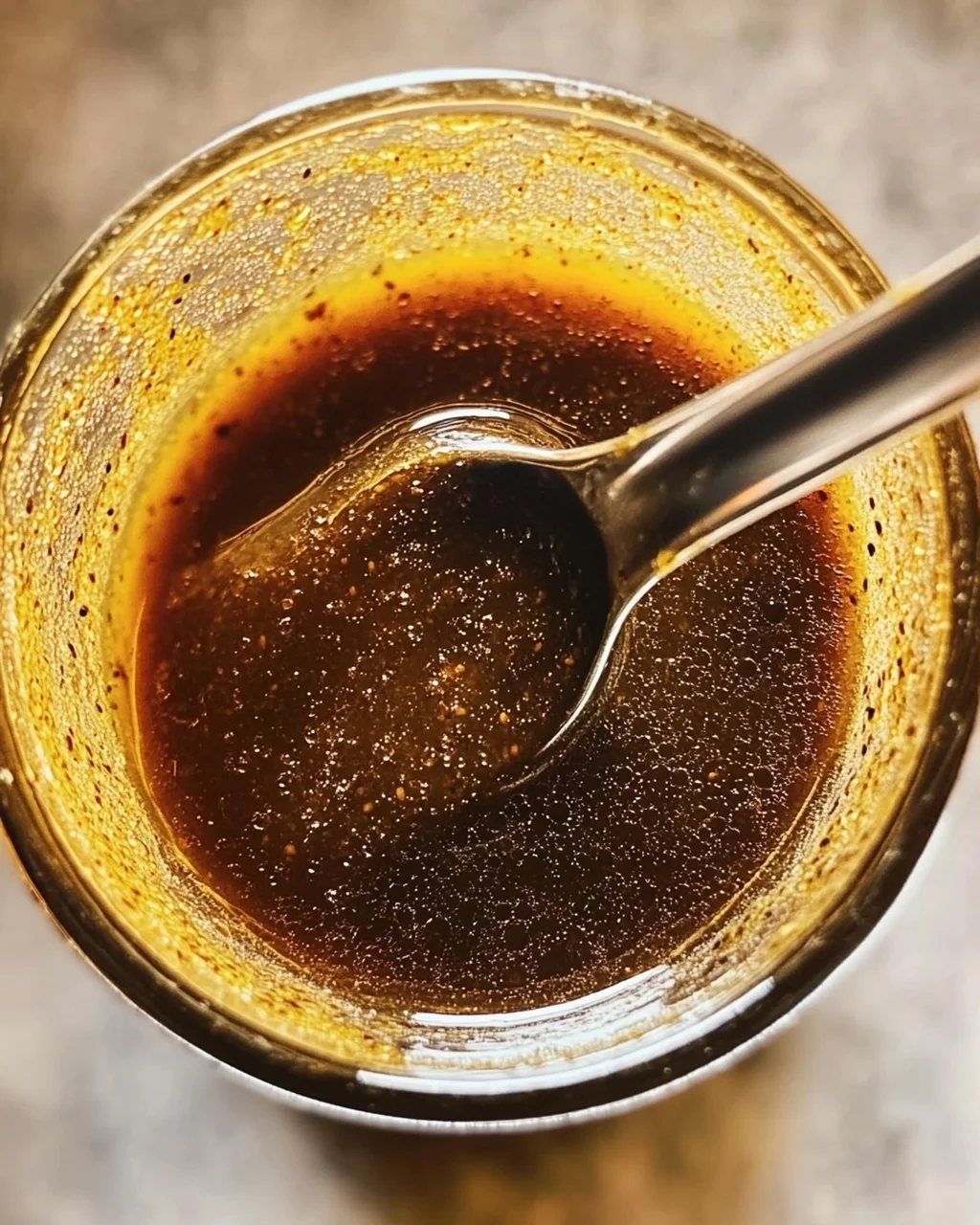 Balsamico-Senf-Honig-Dressing
