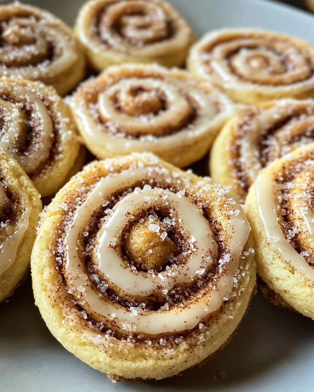 Cinnamon Roll Cookies - Zimtschnecken-Plätzchen