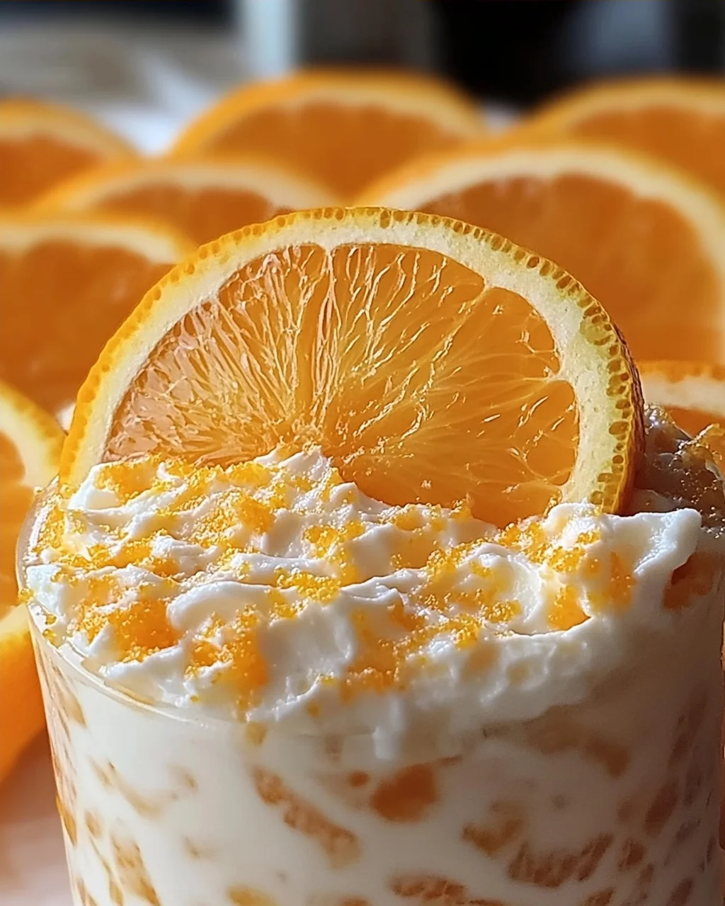 Cremige Kokosnuss-Orange Glückseligkeit für Genießer