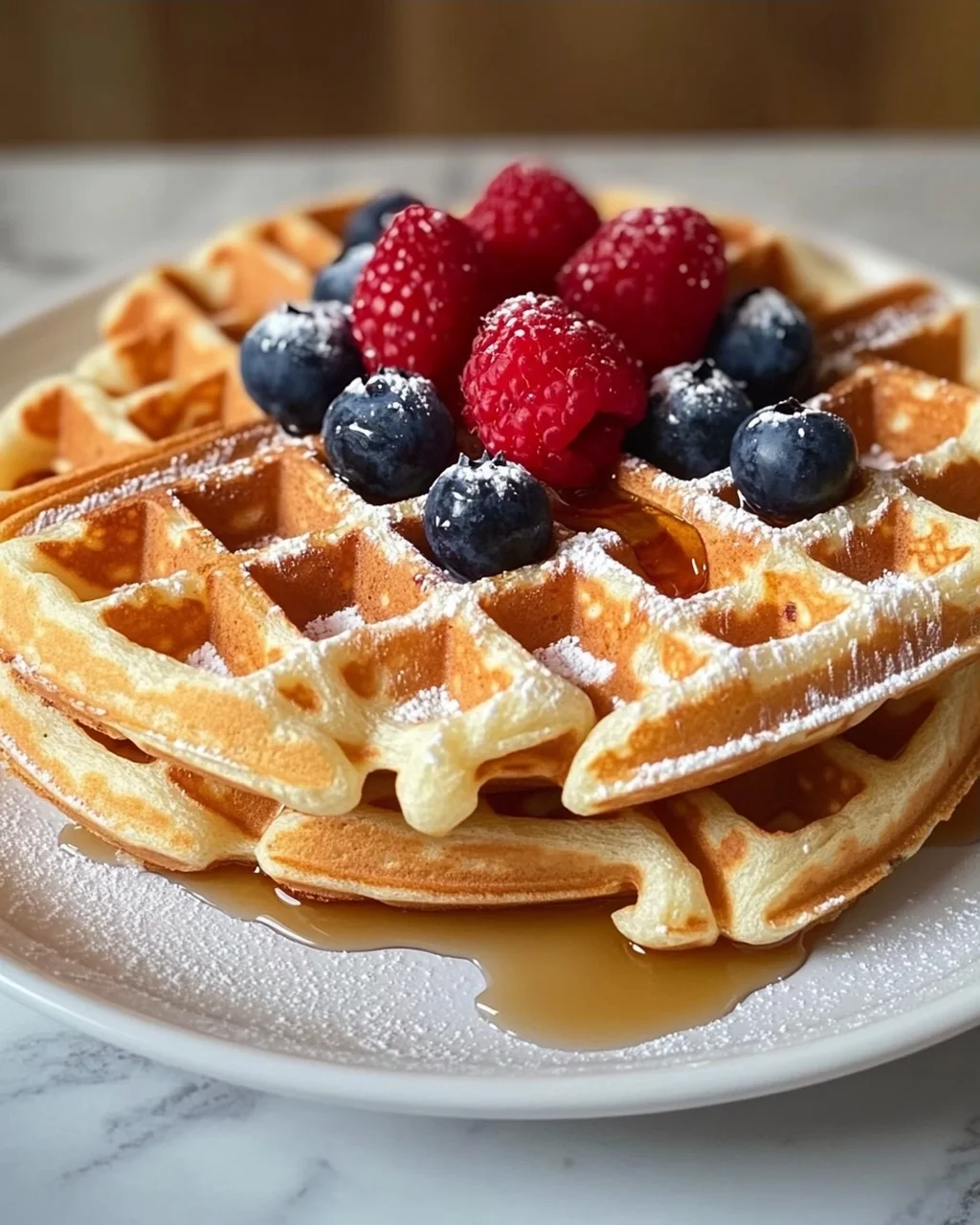 Fluffige Waffeln nach Omas Rezept