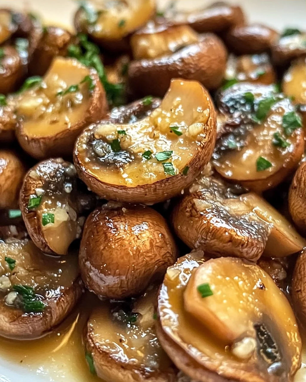 Knoblauchbutter-Miso-Pilze in 30 Minuten zubereiten