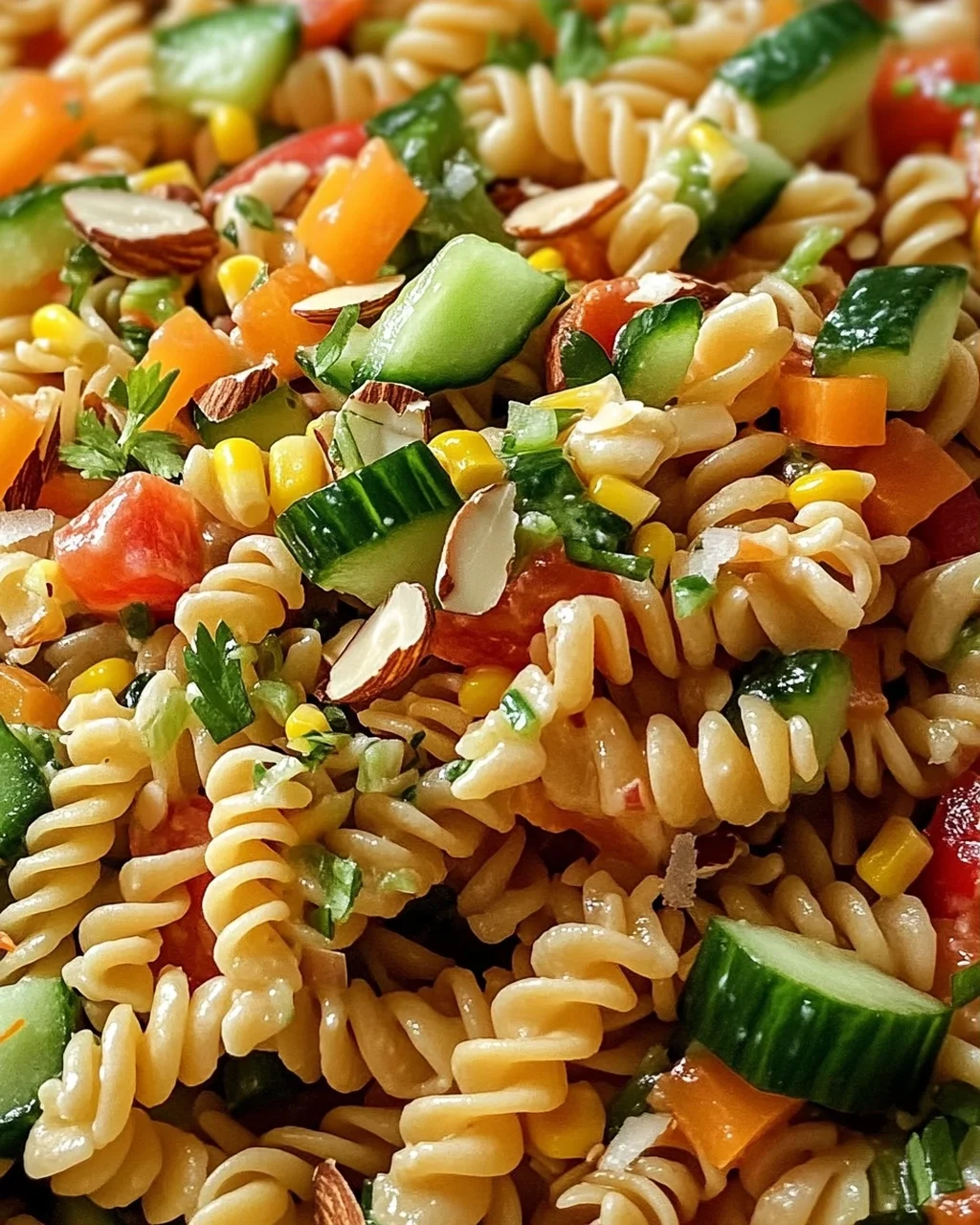 Limetten Crunch Nudelsalat