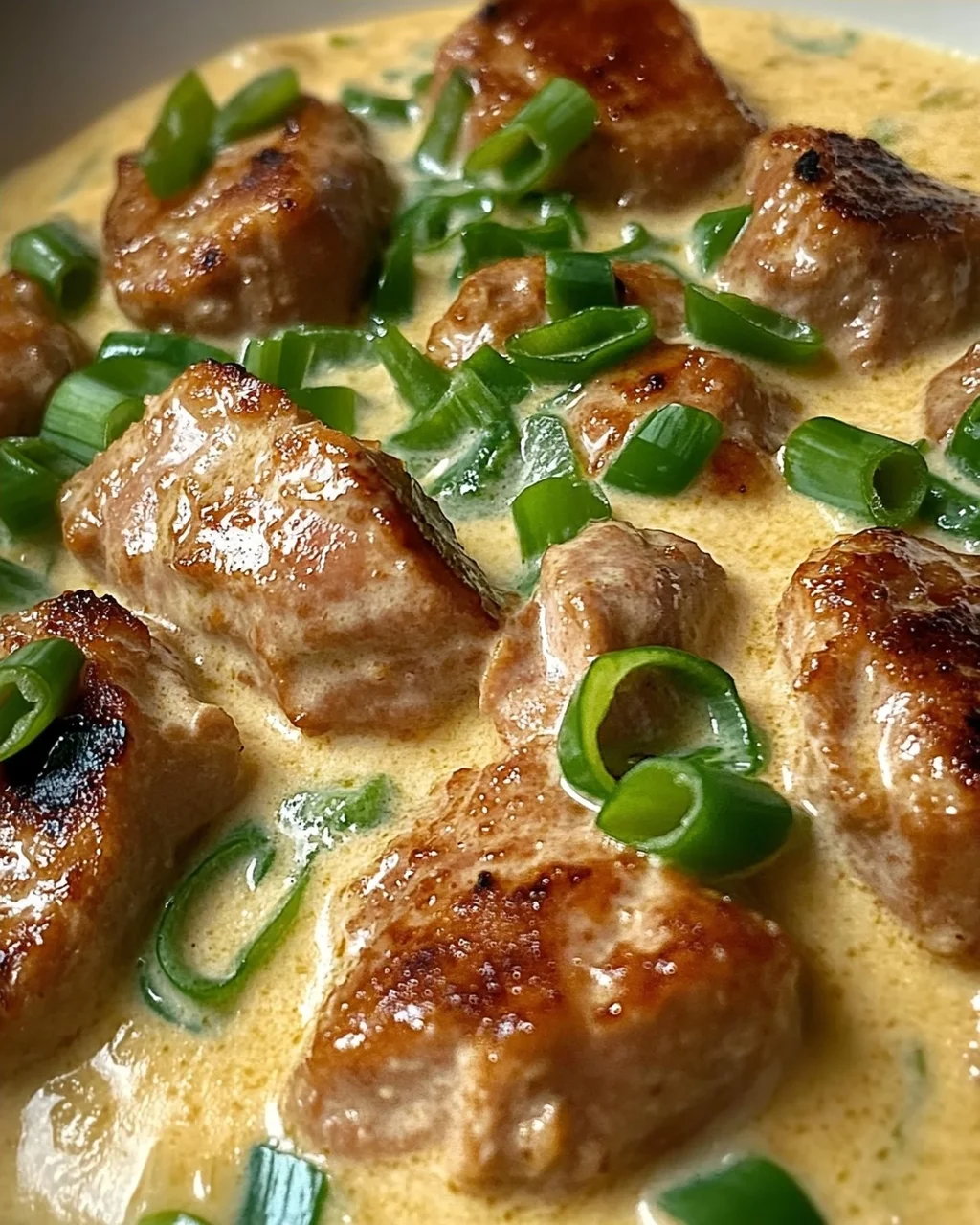 Schweinefilet in cremiger Sahnesauce Rezept