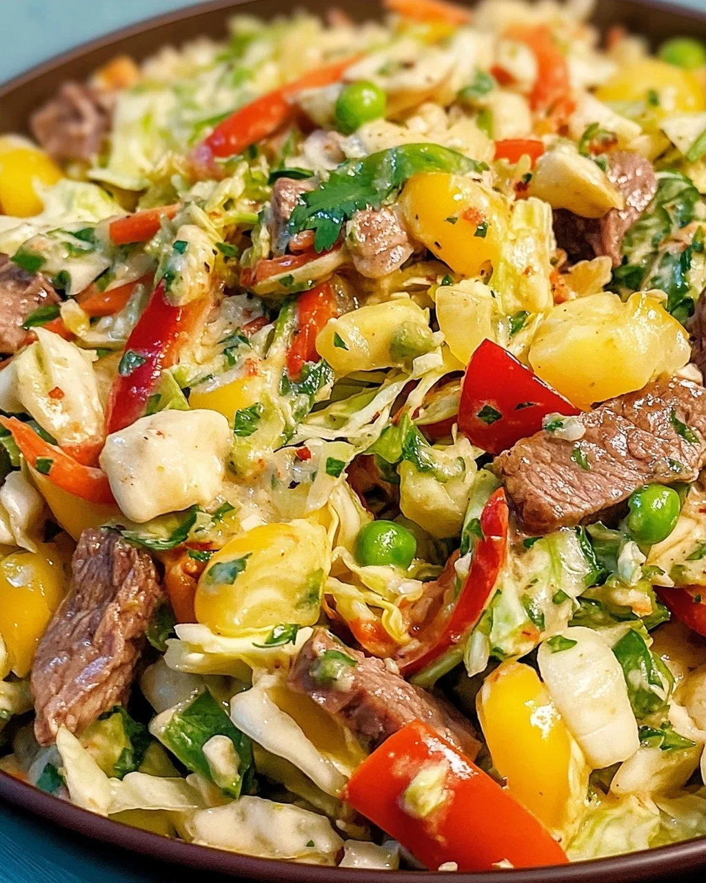 Über-Nacht-Salat Rezept zum Vorbereiten