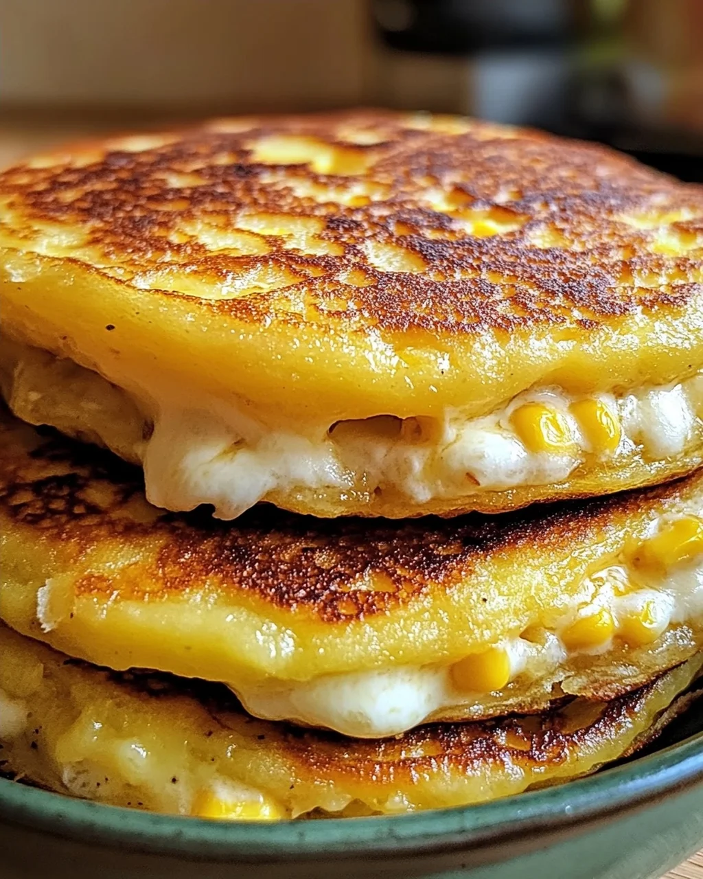 Venezolanische Süßmais-Cachapas für jedes Frühstück