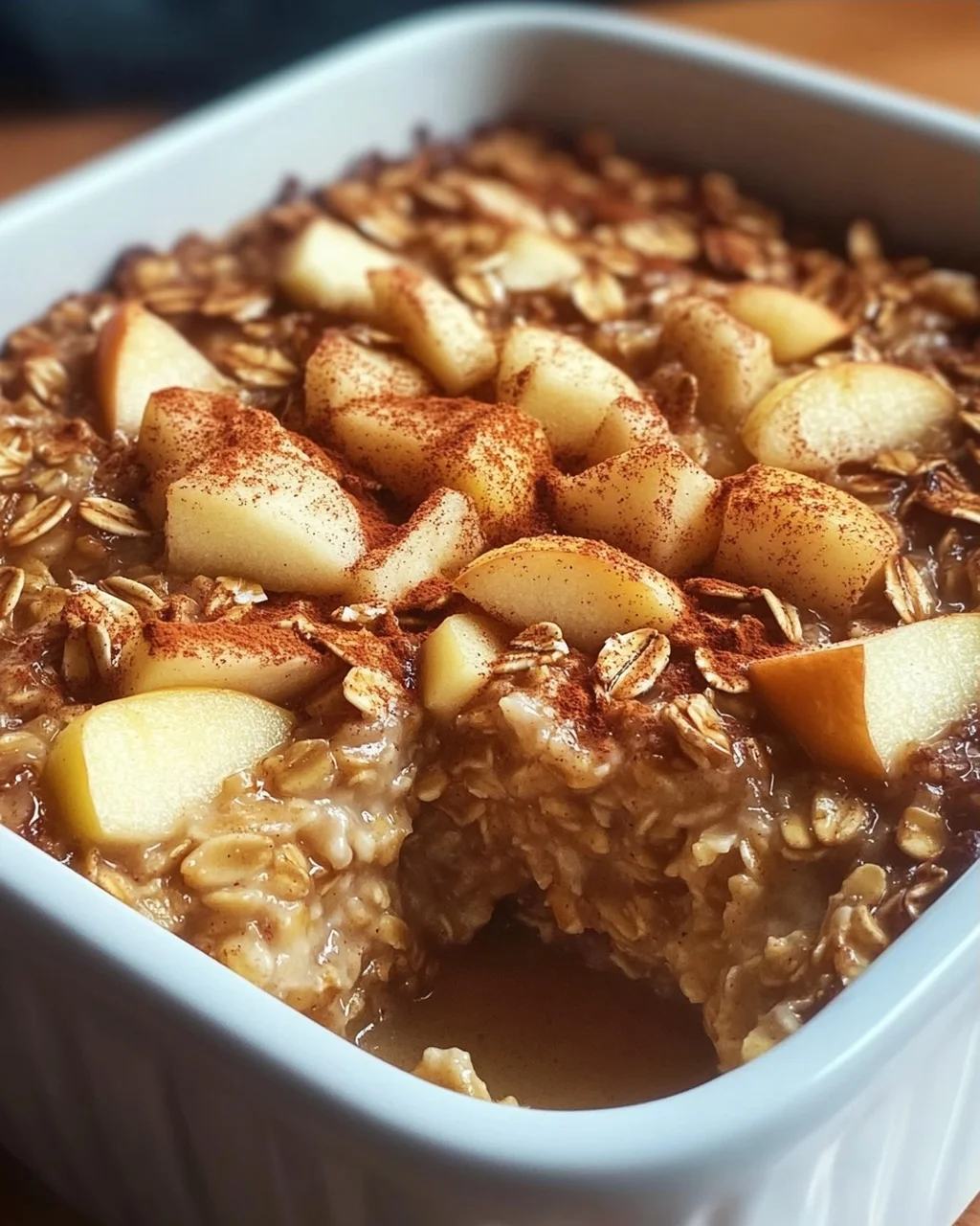 Baked Oatmeal Apfel-Zimt