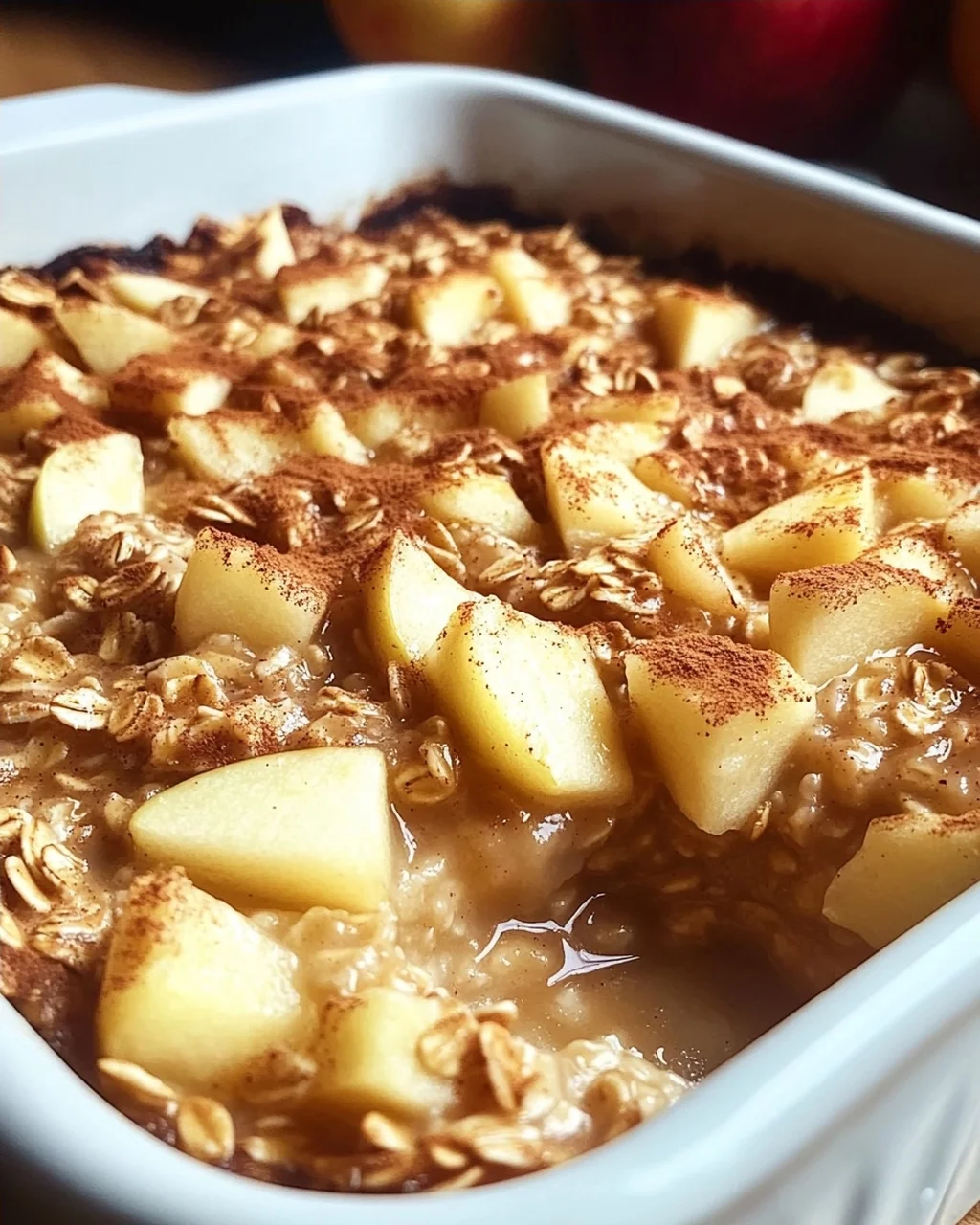Baked Oatmeal Apfel-Zimt