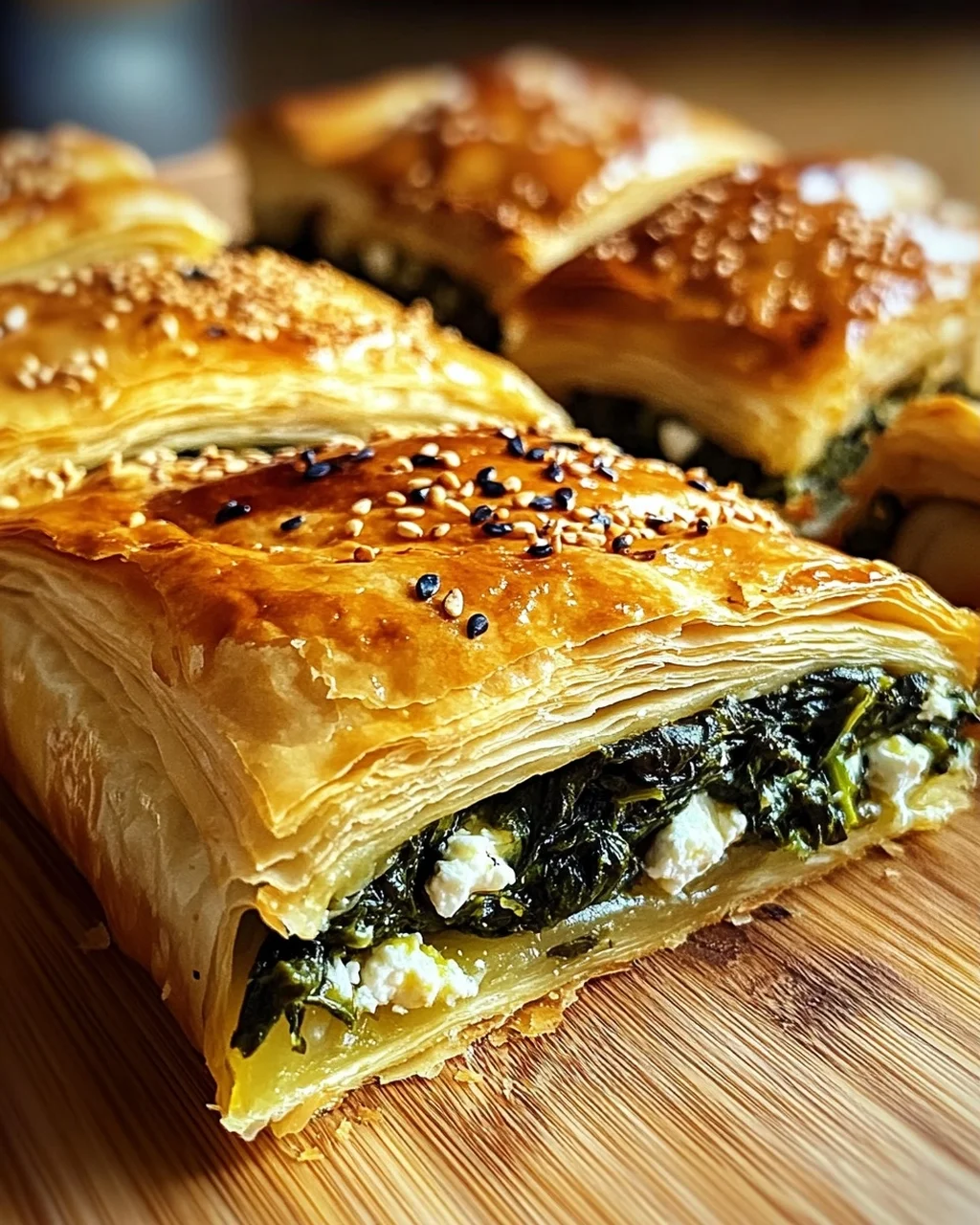 Börek mit Spinat und Feta