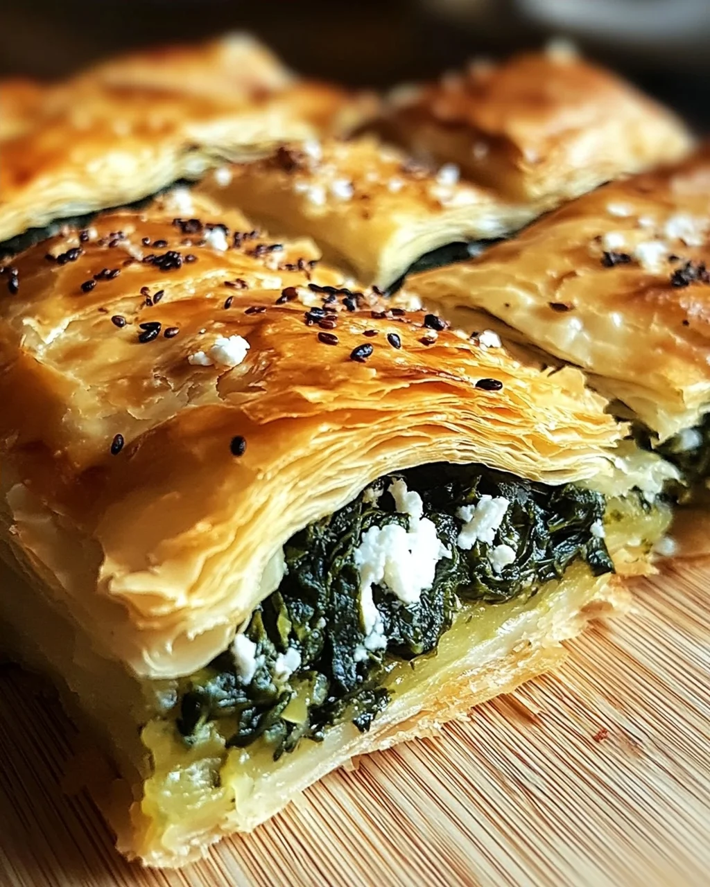 Börek mit Spinat und Feta