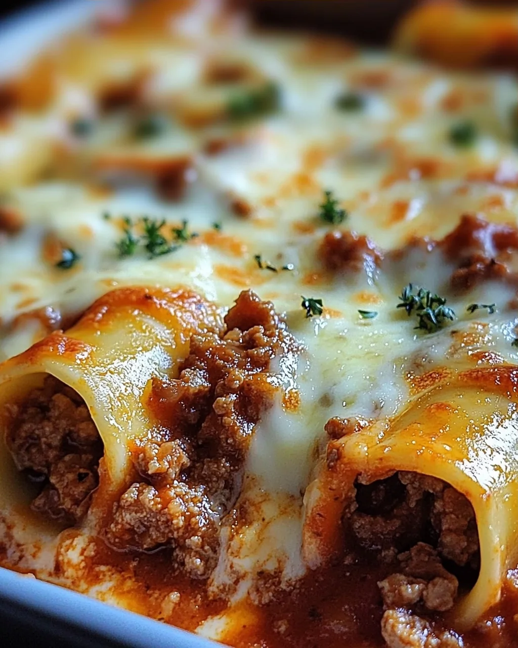 Cannelloni mit Hackfleisch