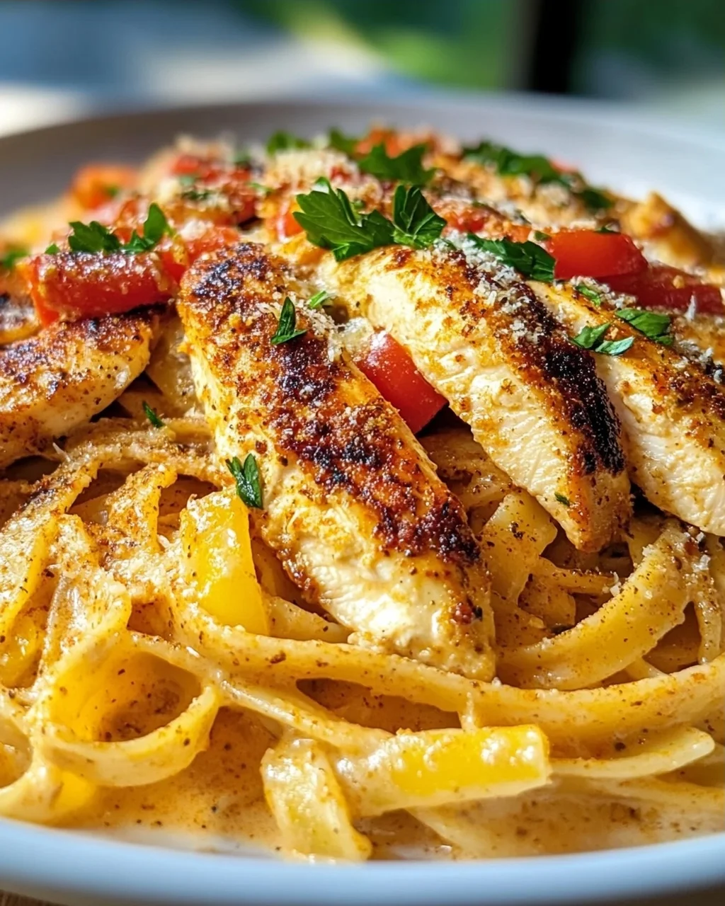Cremige Cajun Hähnchen Pasta: Schnell & lecker genießen!