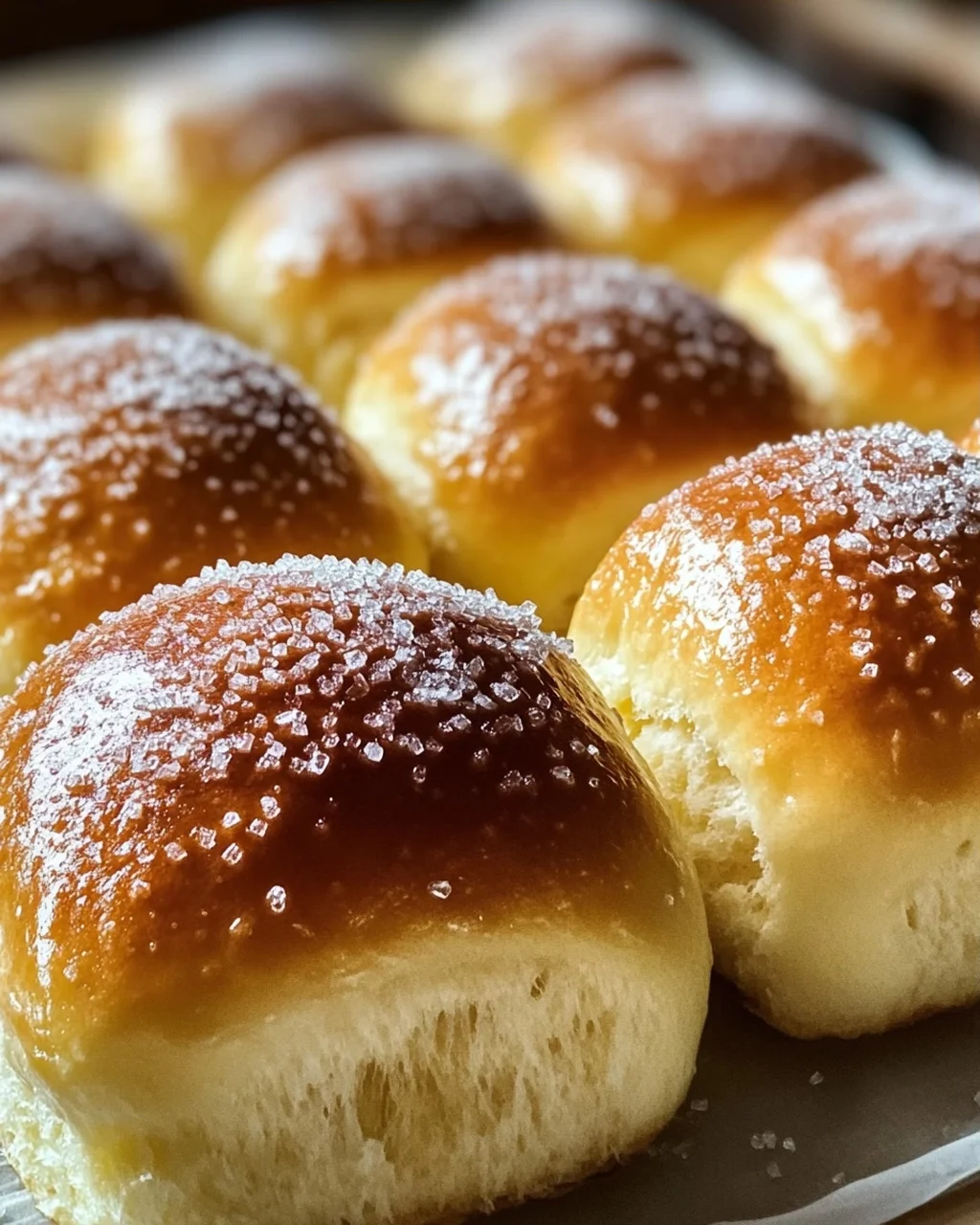 Fluffige Milchbrötchen Rezept wie vom Bäcker!