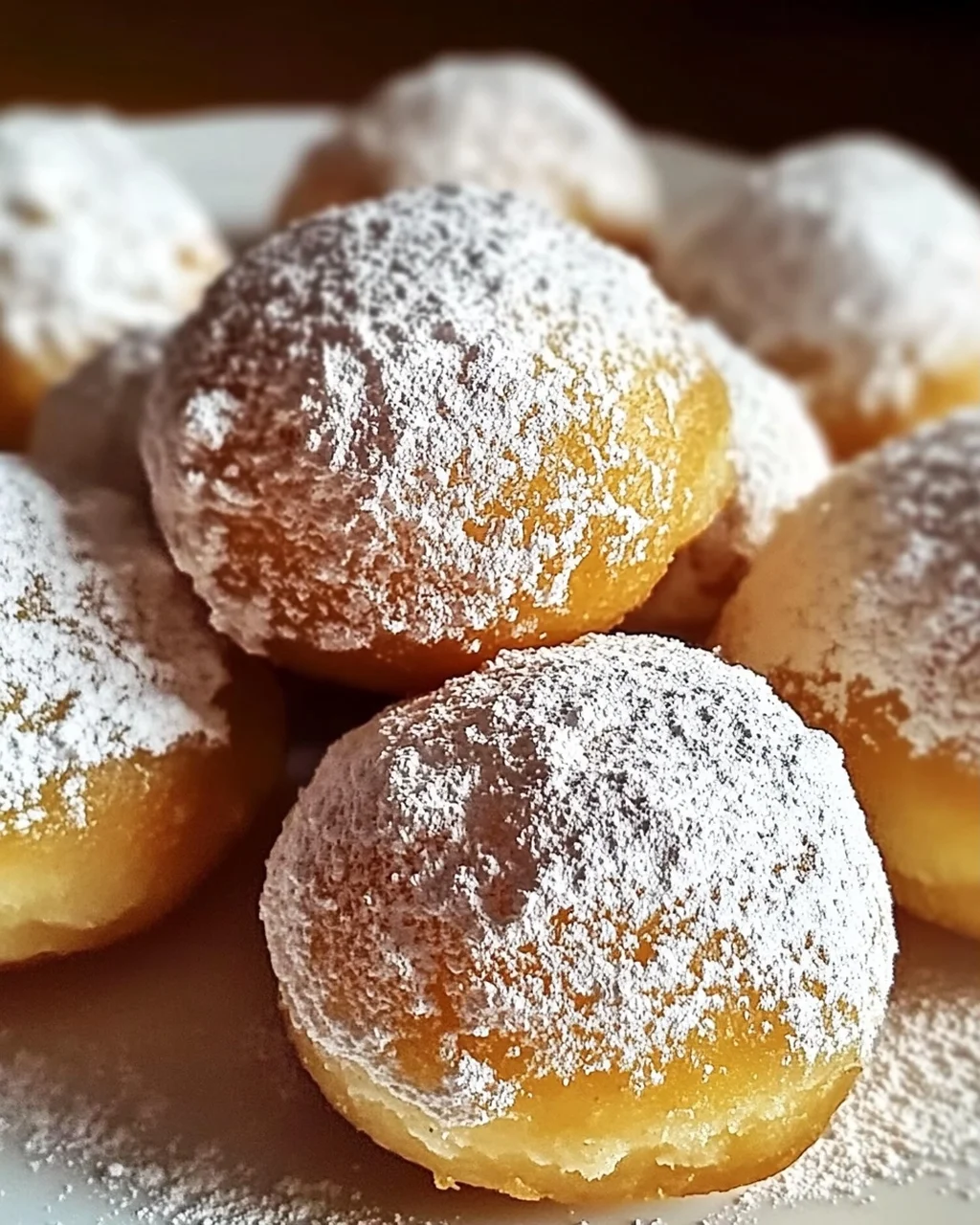 Gebackene Puderzucker-Donutlöcher leicht gemacht