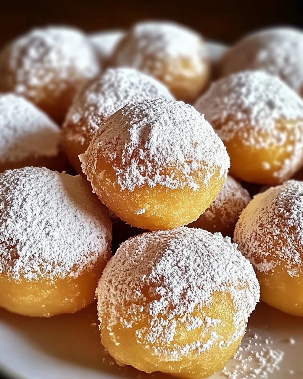 Gebackene Puderzucker-Donutlöcher leicht gemacht