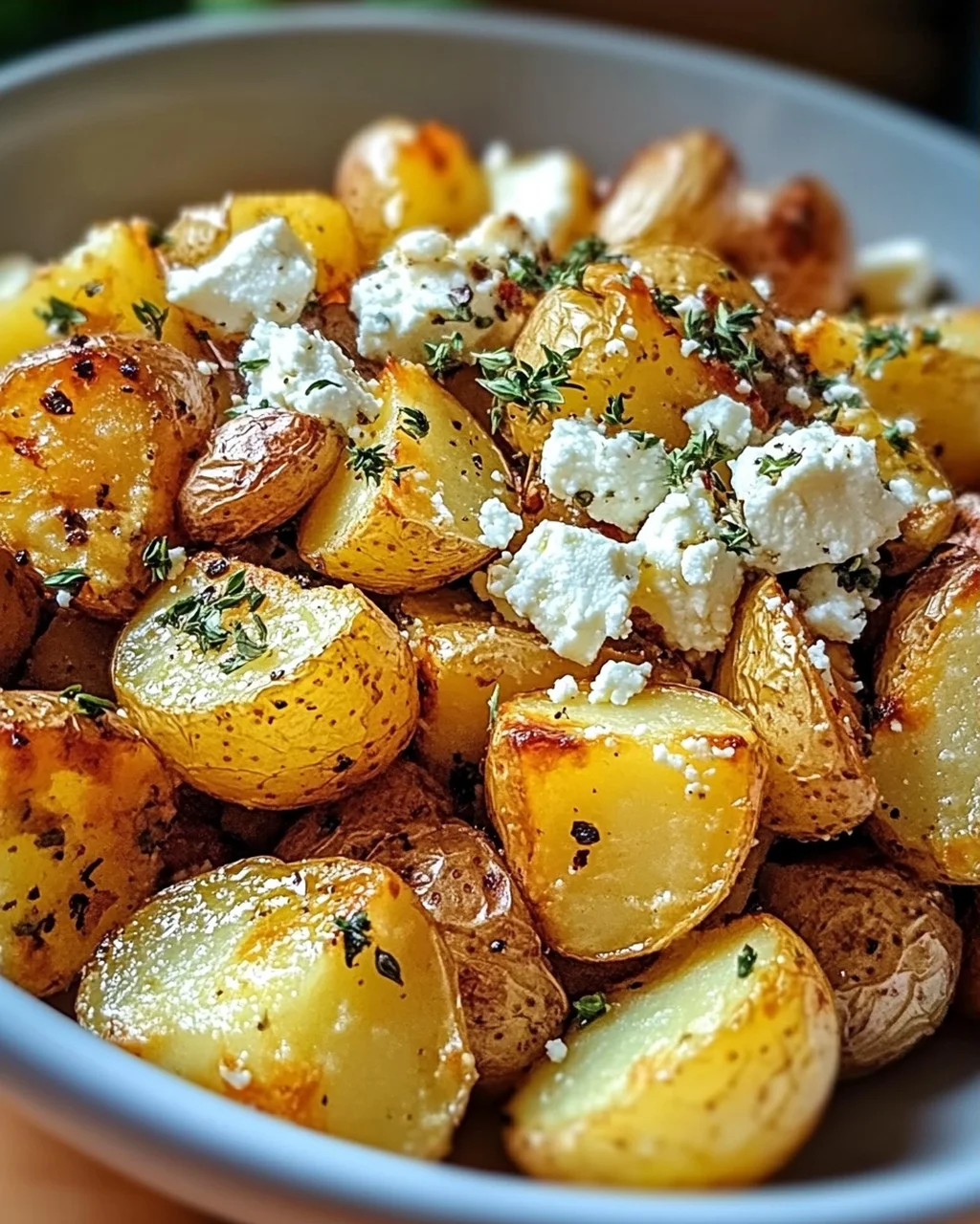 Geröstete Kartoffeln mit Feta