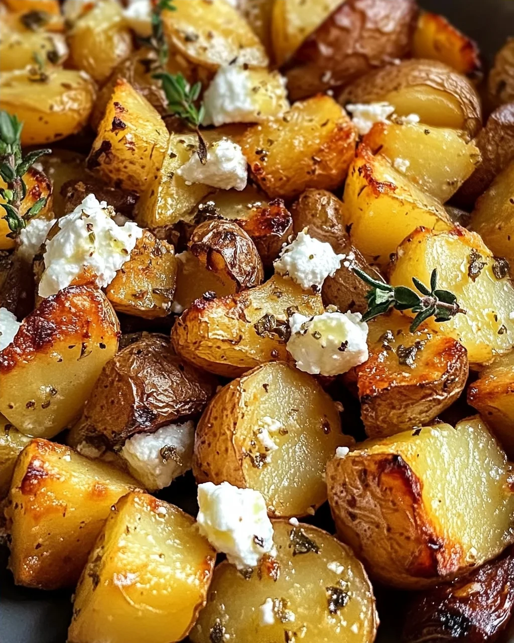 Geröstete Kartoffeln mit Feta