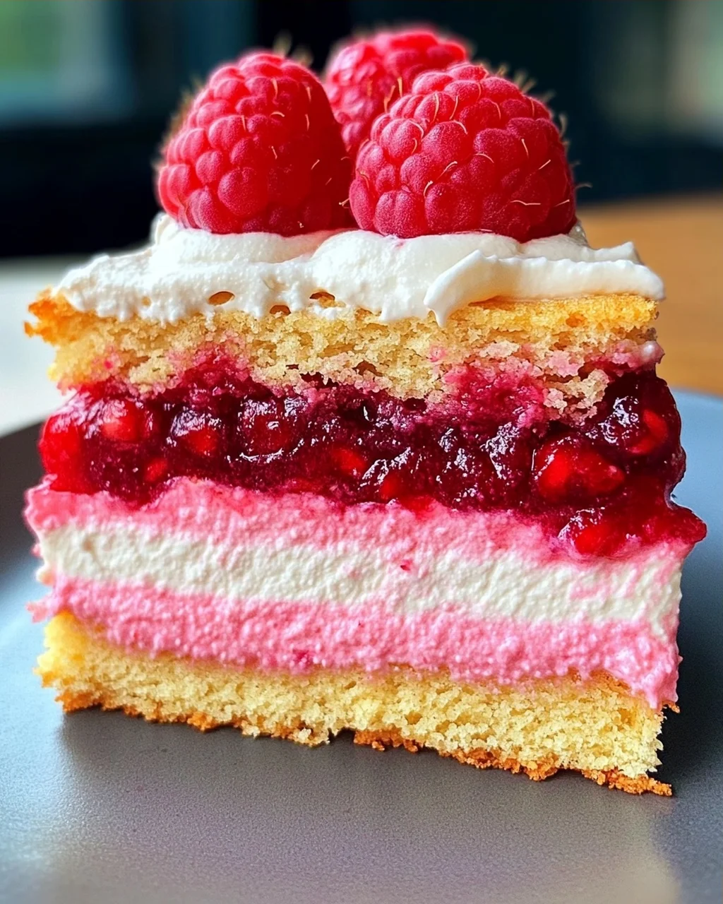 Himbeertorte mit Joghurtcreme