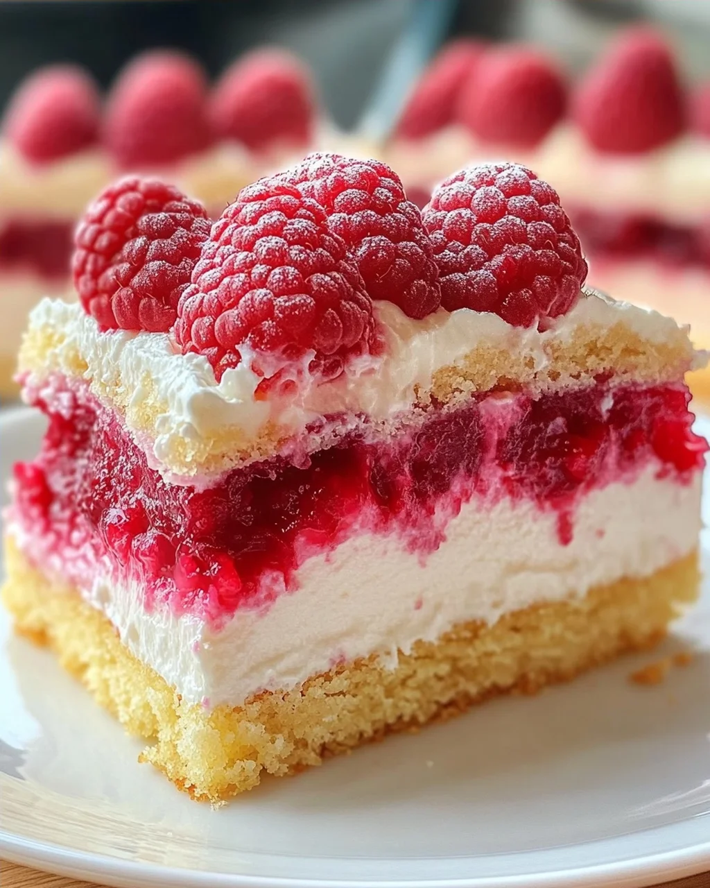 Himbeertorte mit Joghurtcreme