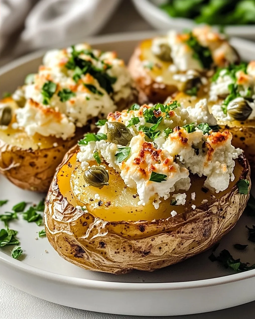 Himmlisch gefüllte Feta-Kartoffeln