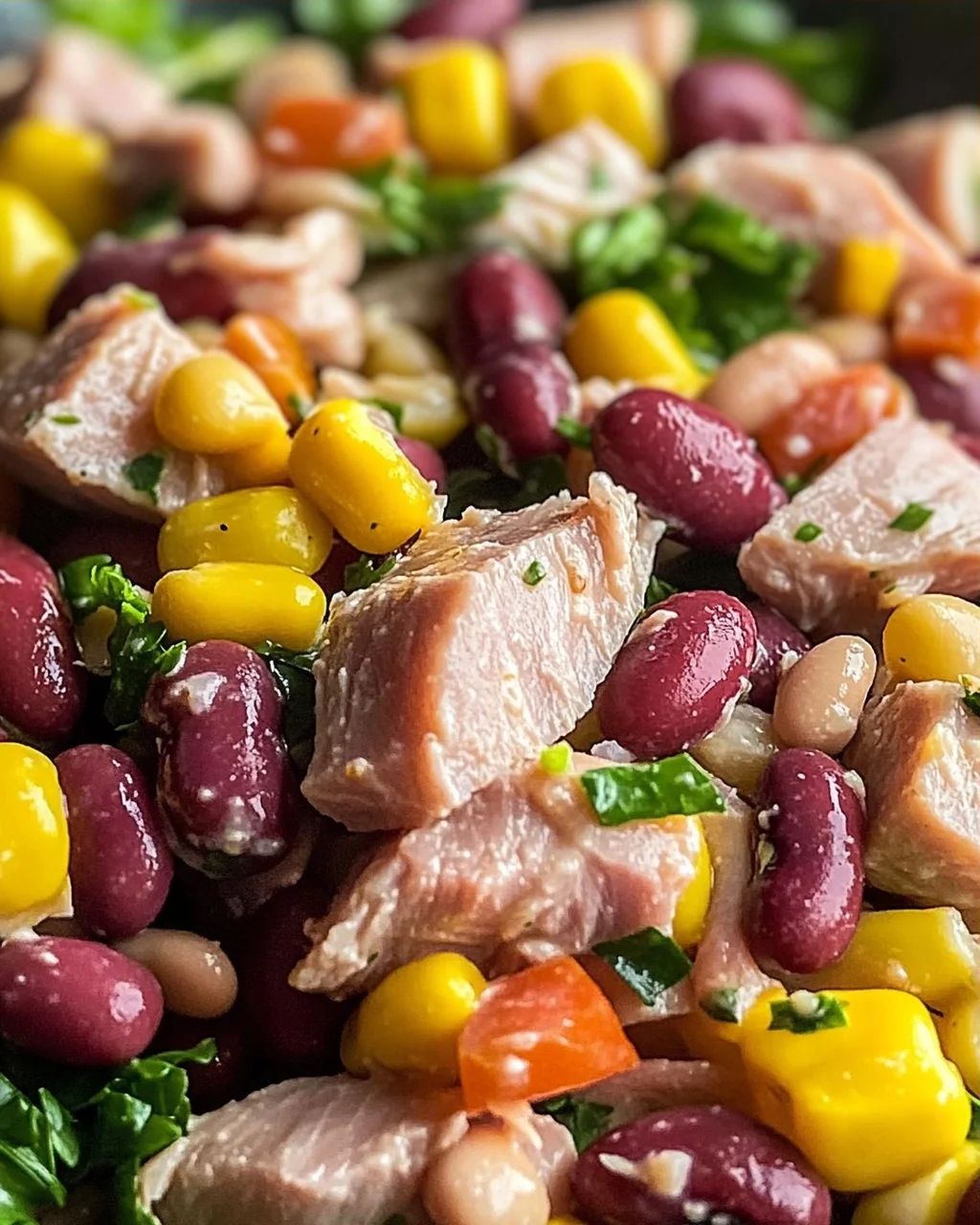 Kidneybohnen-Thunfisch-Salat