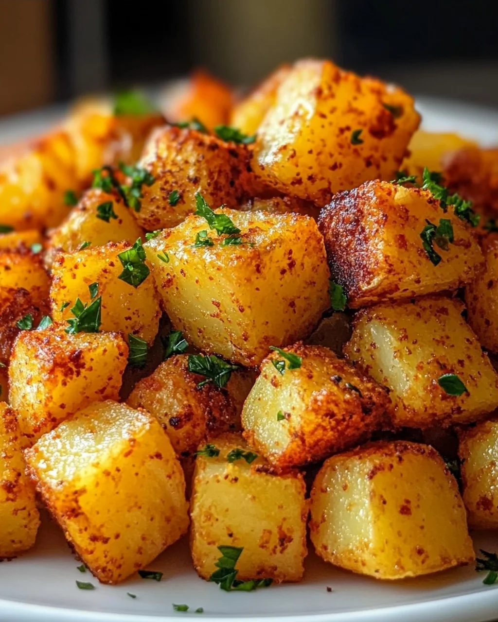 Knusprige Kartoffelwürfel mit Paprika – Einfach & Lecker!