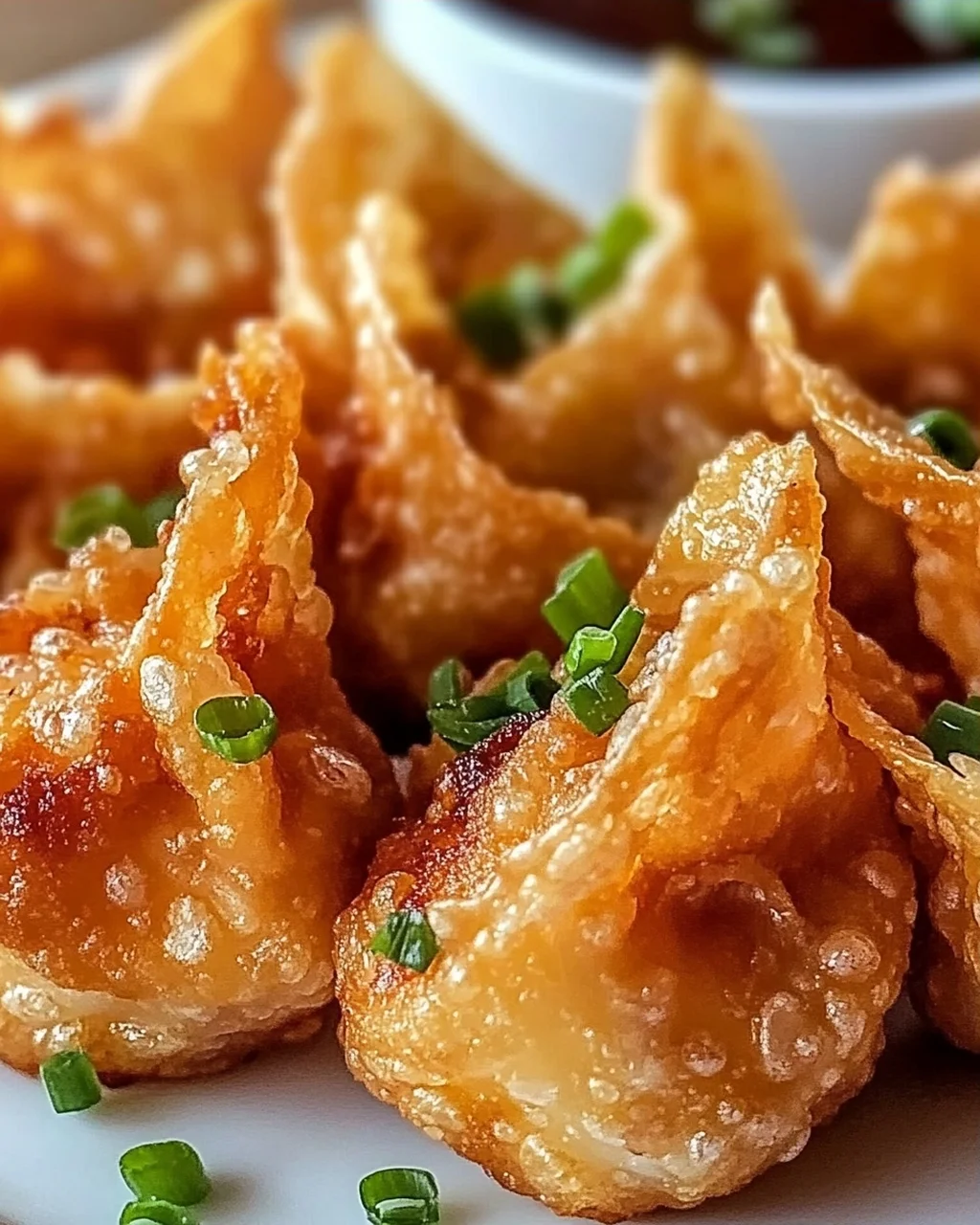Knusprige Wontonteig-Wraps mit Garnelen ganz einfach
