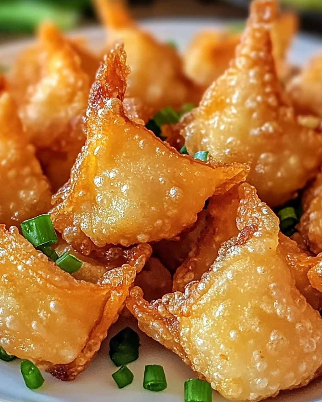 Knusprige Wontonteig-Wraps mit Garnelen ganz einfach
