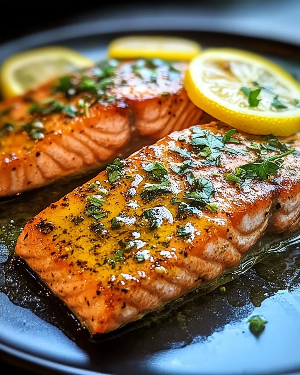 Köstliches und super saftiges Lachsfilet aus dem Ofen