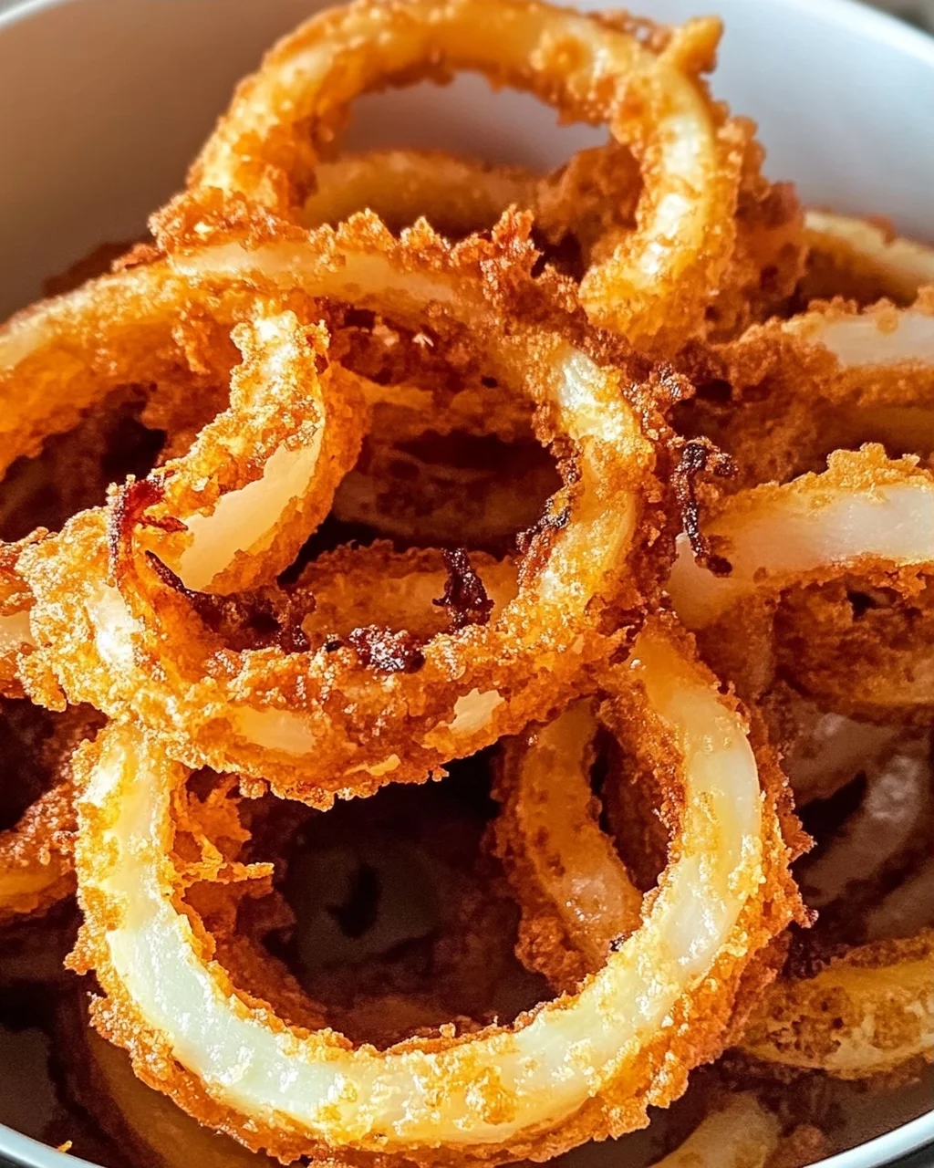 Luftfritteuse knusprige Zwiebeln ganz einfach selbst gemacht
