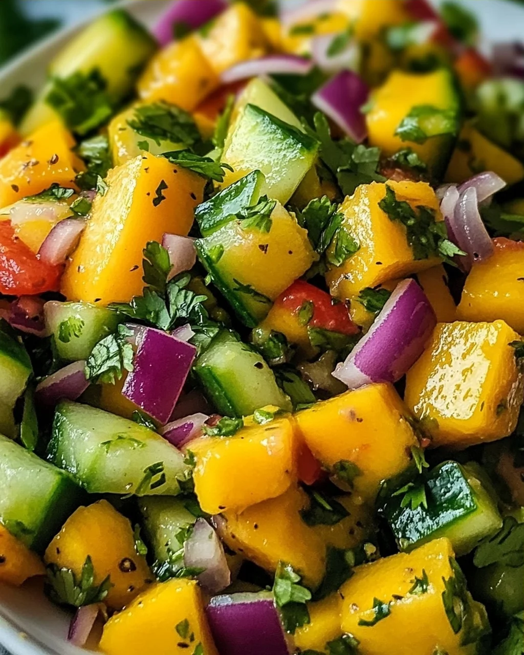Mango-Gurken-Salat Rezept