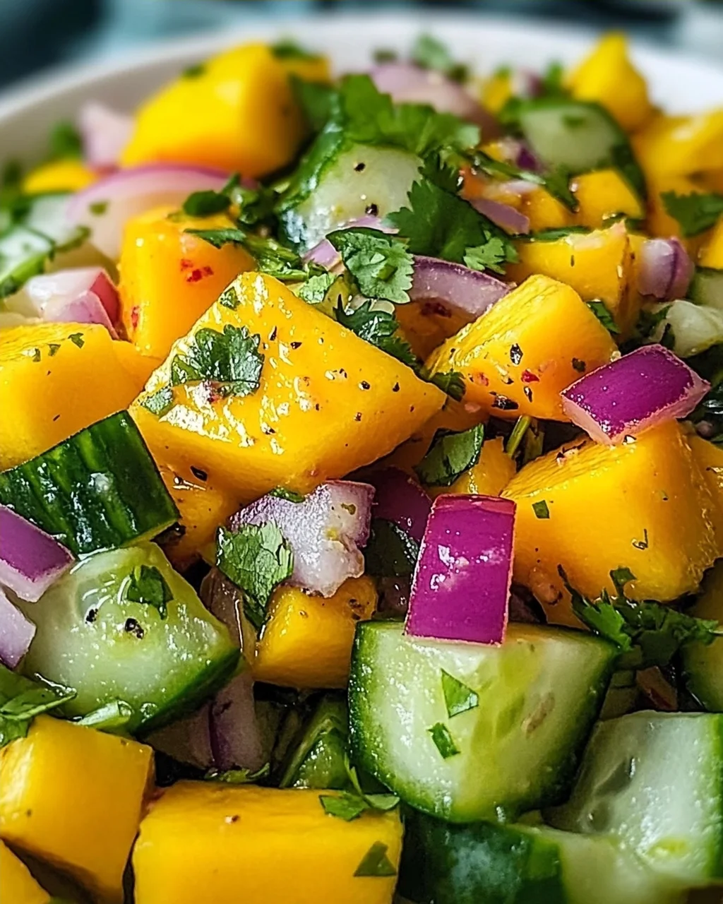 Mango-Gurken-Salat Rezept