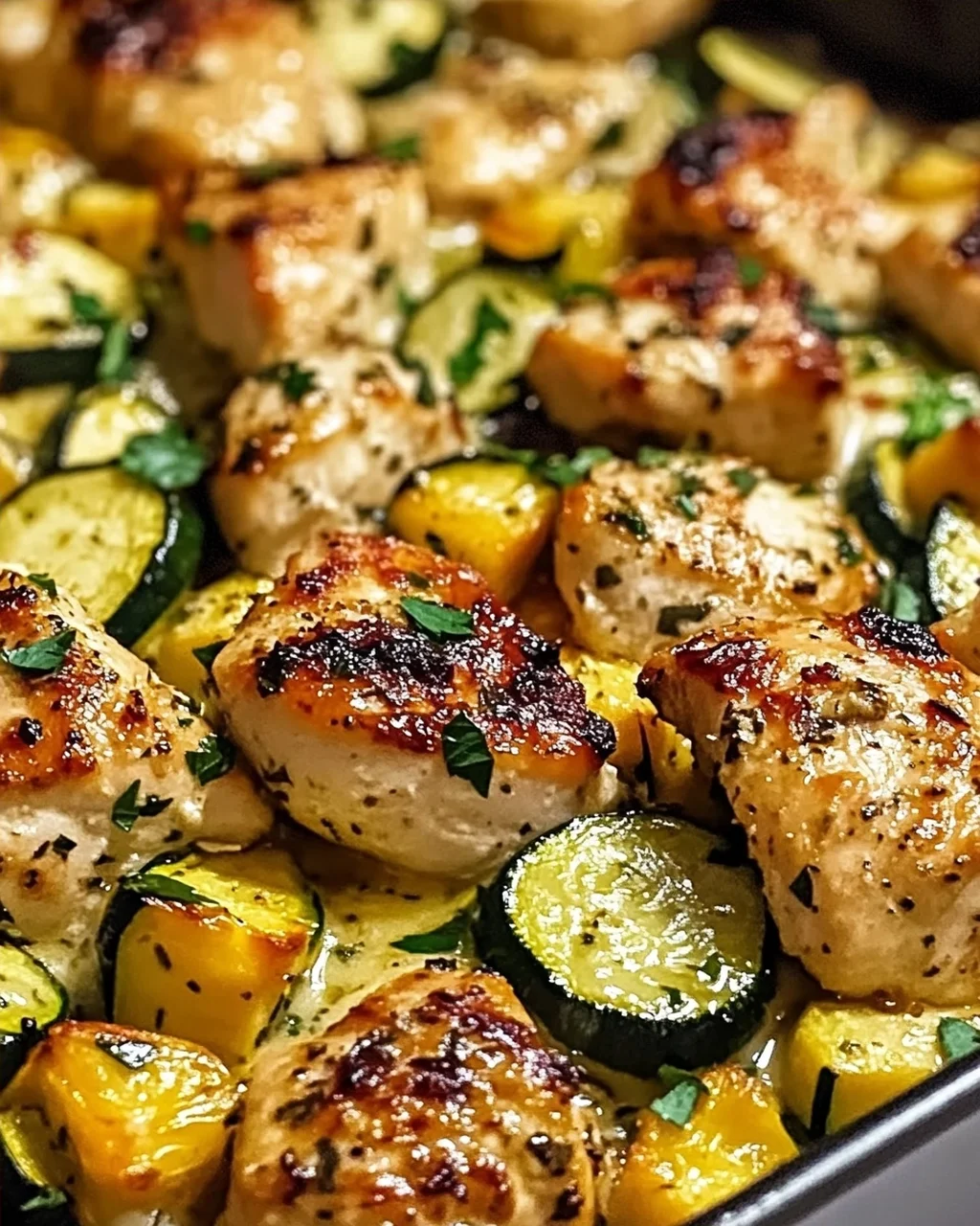 Mediterranes Hühnchen Zucchini: Gesund und Lecker