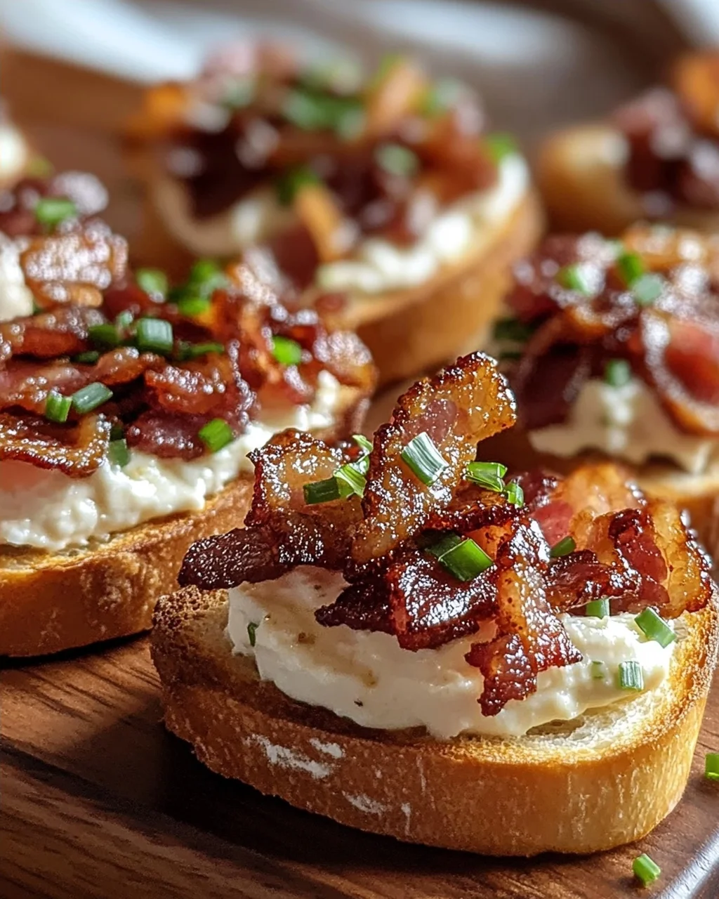 Million Dollar Beef Bacon Crostini