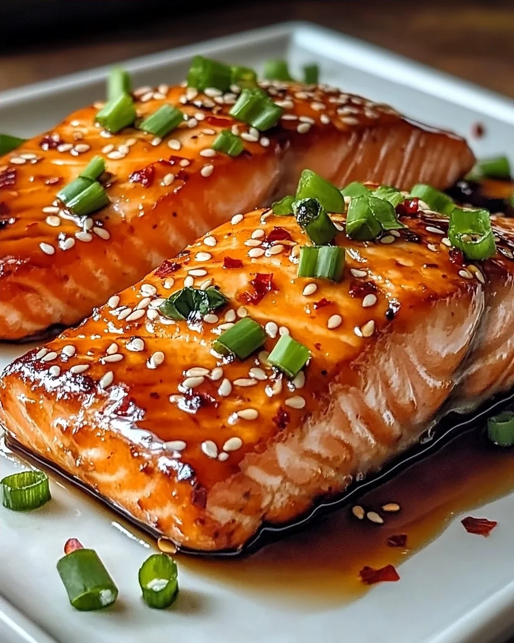 Orangen-Teriyaki-Lachs ganz einfach zubereiten