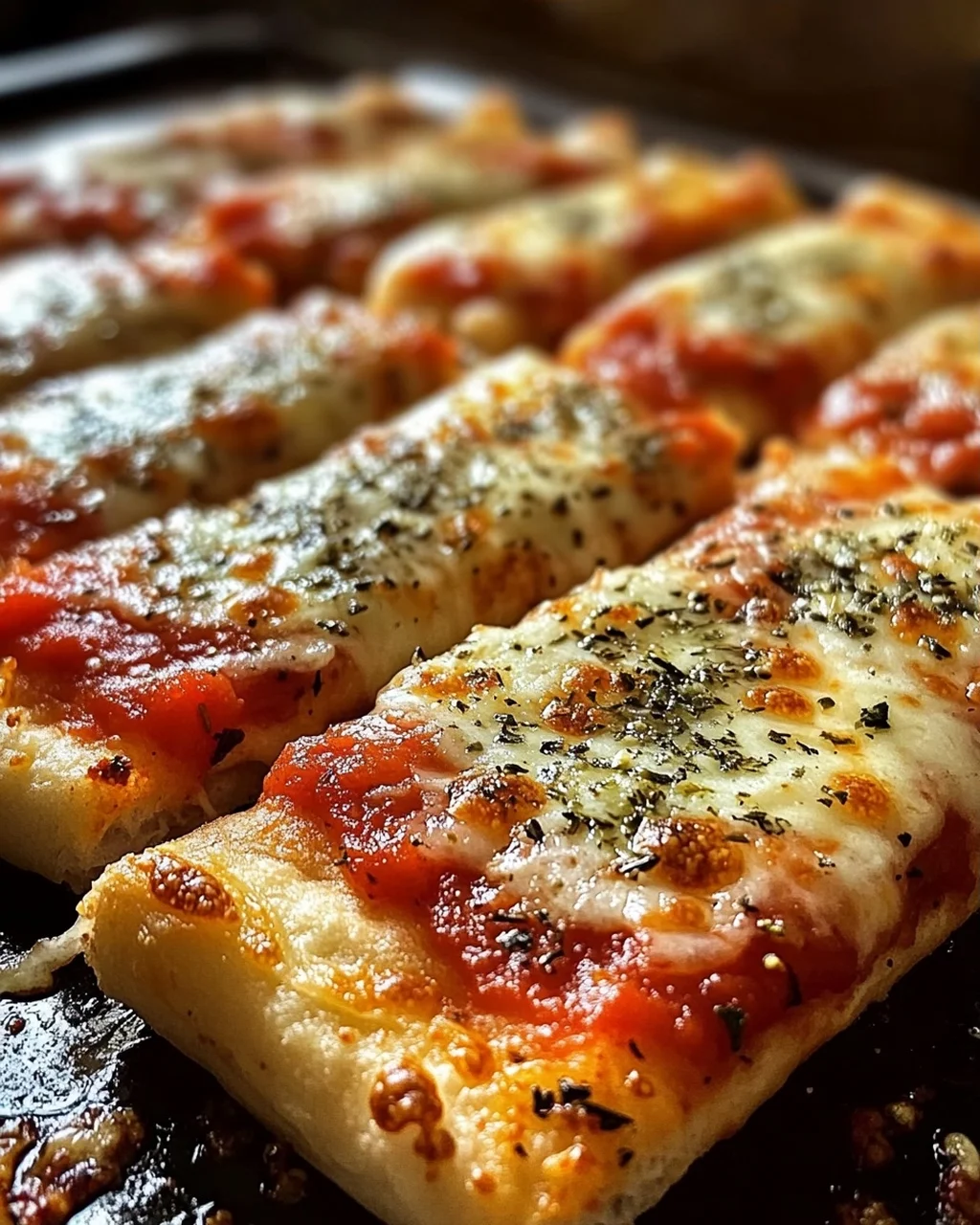 Pizzastangen vom Blech
