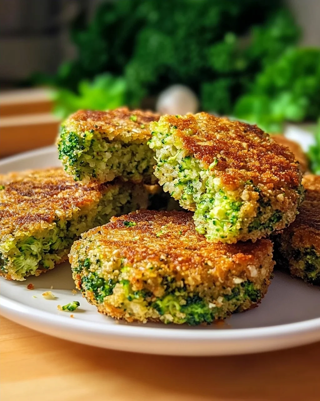 Saftige Brokkoli Haferflocken Bratlinge – Gesund und Vegetarisch!