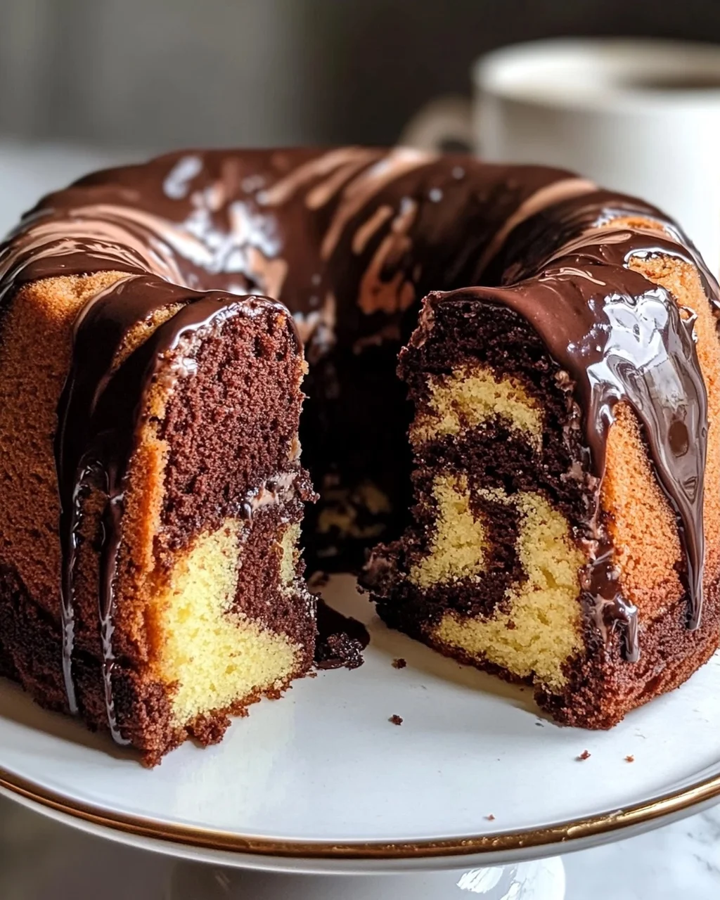 Saftiger Marmorkuchen einfach selber backen