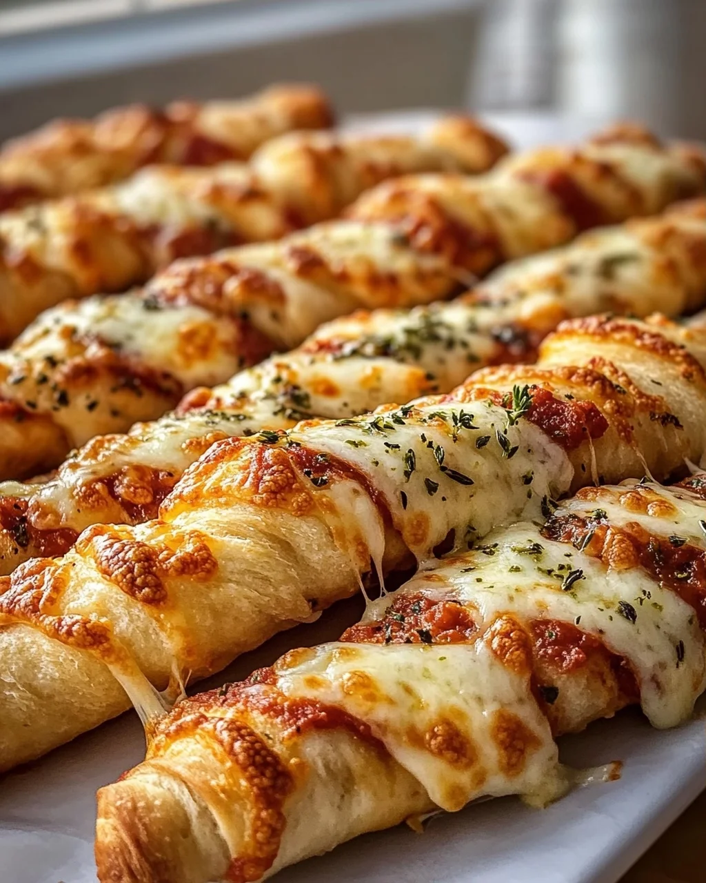 Schnelle Pizzastangen: Blitzrezept für Käsegenuss!