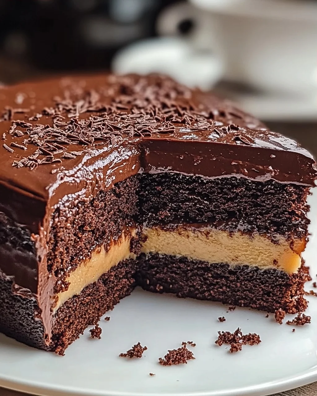 Schokokuchen mit Pudding