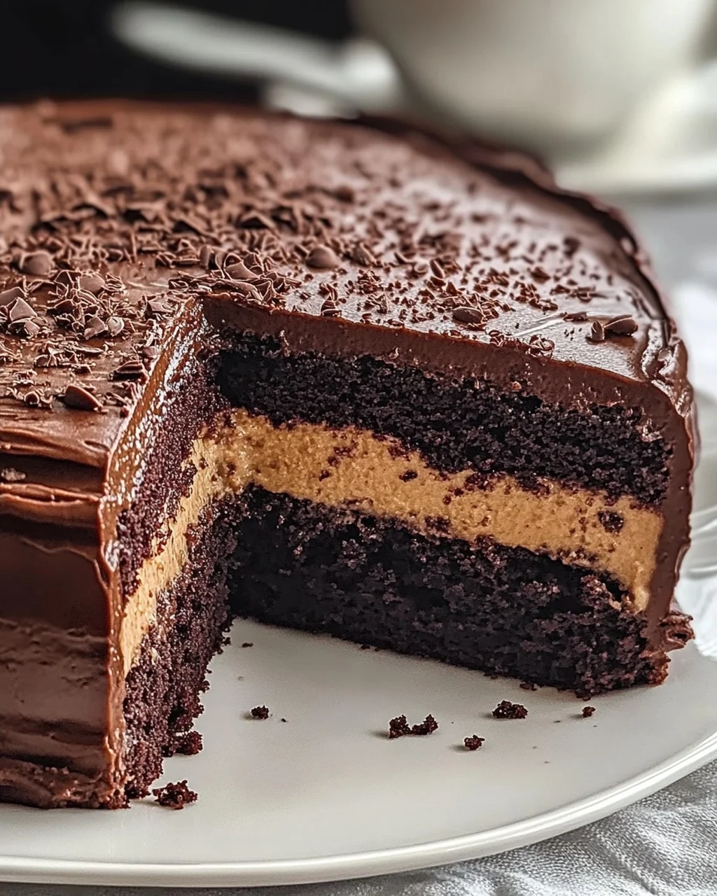 Schokokuchen mit Pudding