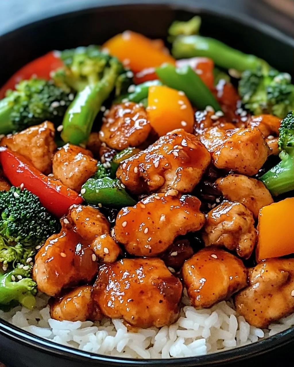 Süß Chili Hühnchen in 30 Minuten zubereiten
