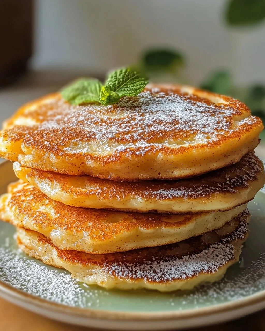 Vegane Spanische Churro-Pfannkuchen mit Kokosmilch Rezept