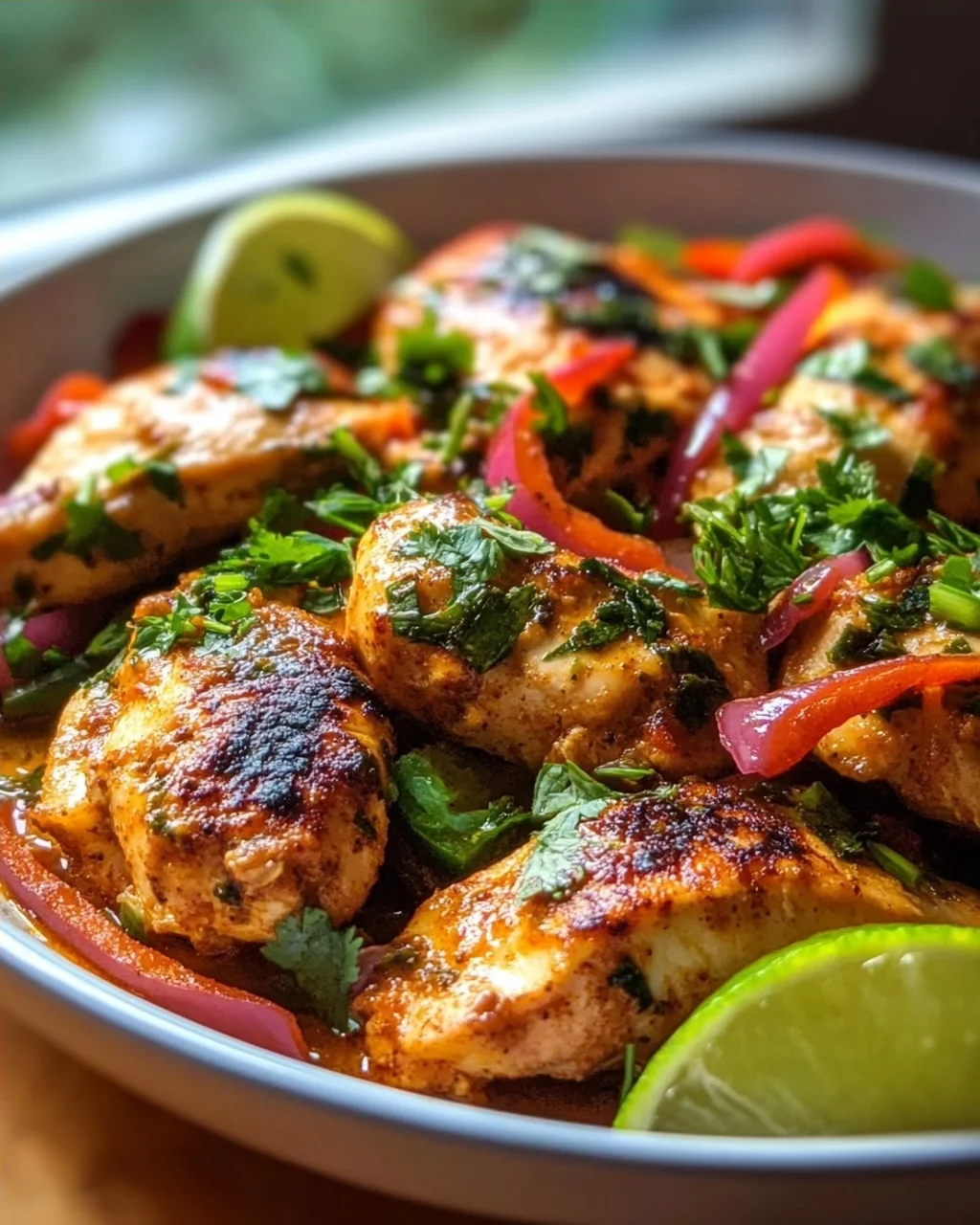 Würziges Hähnchen mit Kräuterzauber